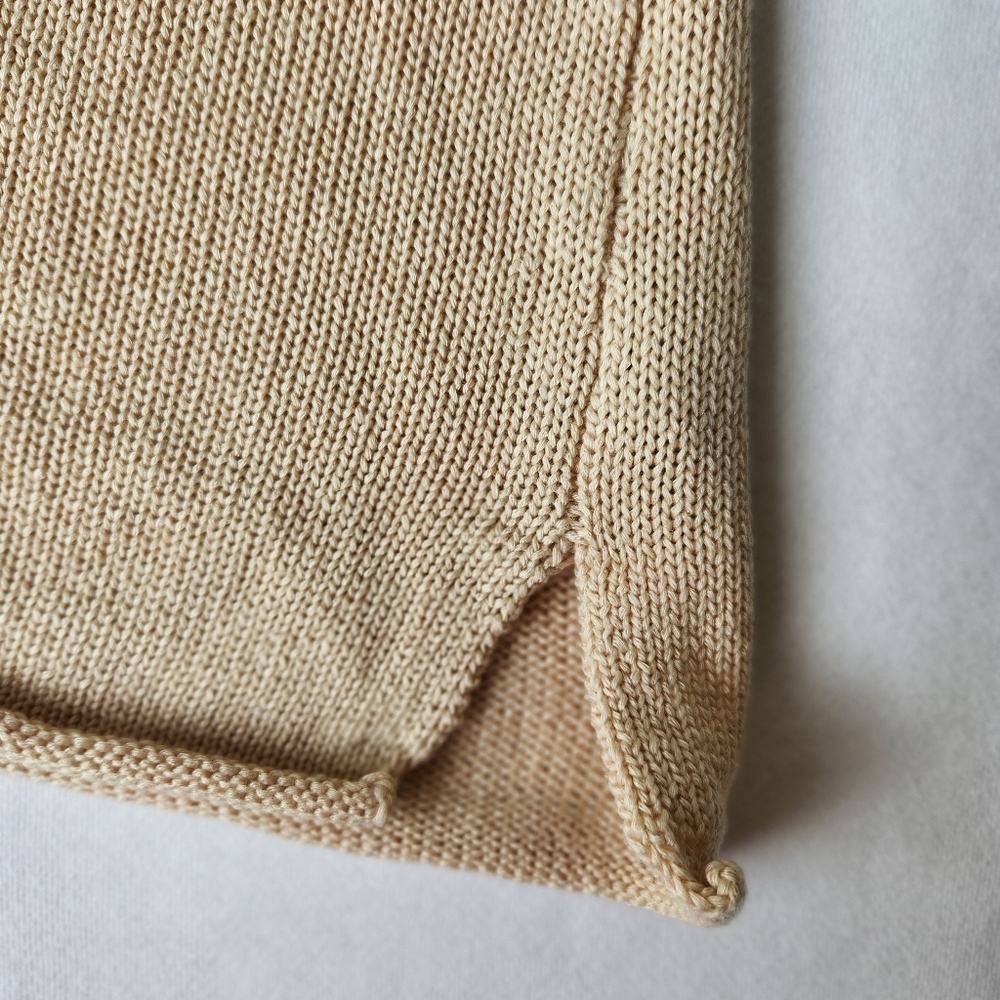 Marled Summer Graphic Sweater Resort Tan Cute Beach Vacation Cruise Size 1X - Picture 11 of 17